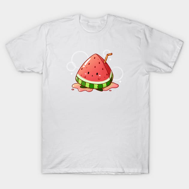 Cute Watermelon T-Shirt by DrawwithMichelle
